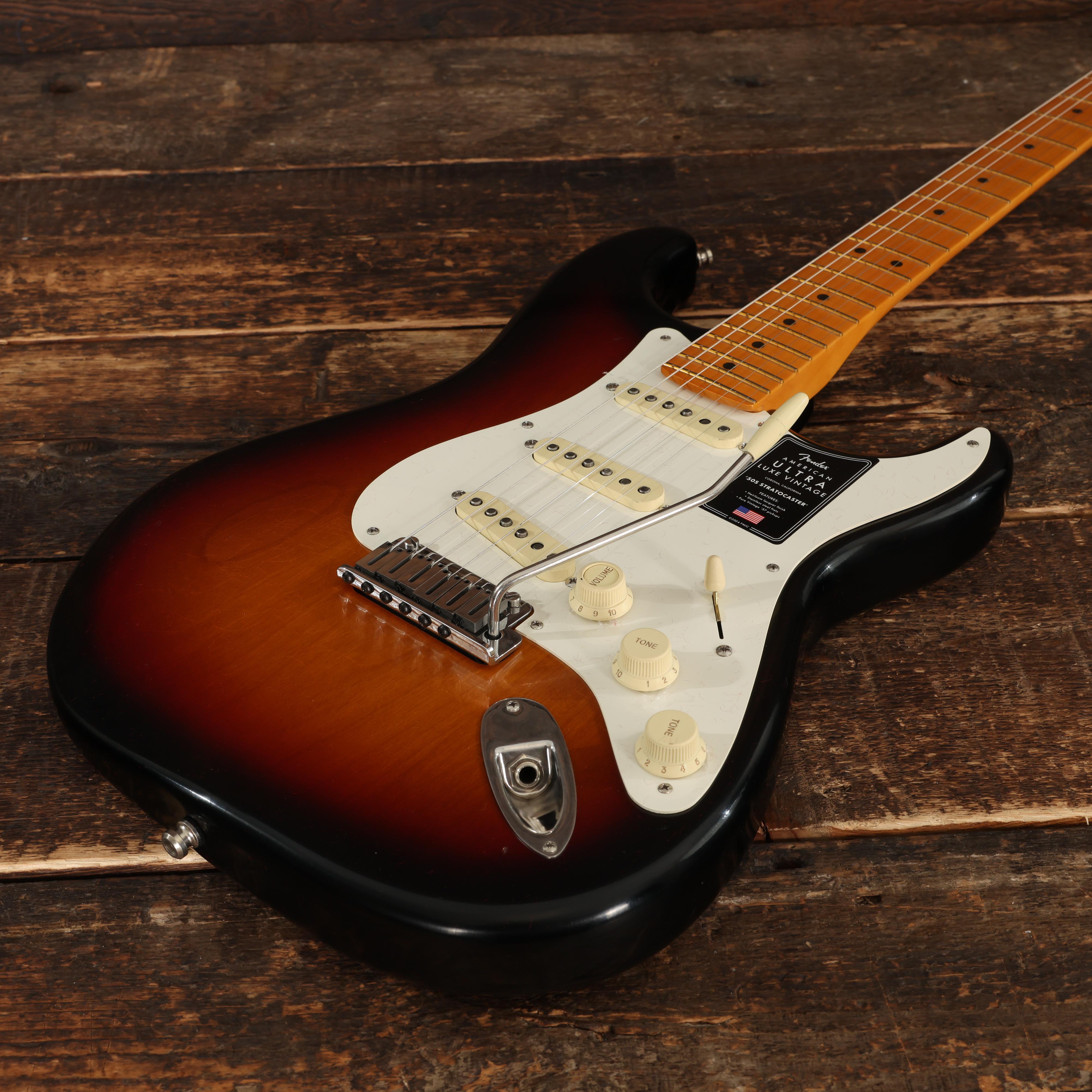 Fender American Ultra Luxe Vintage '50s Stratocaster in 3-Colour
